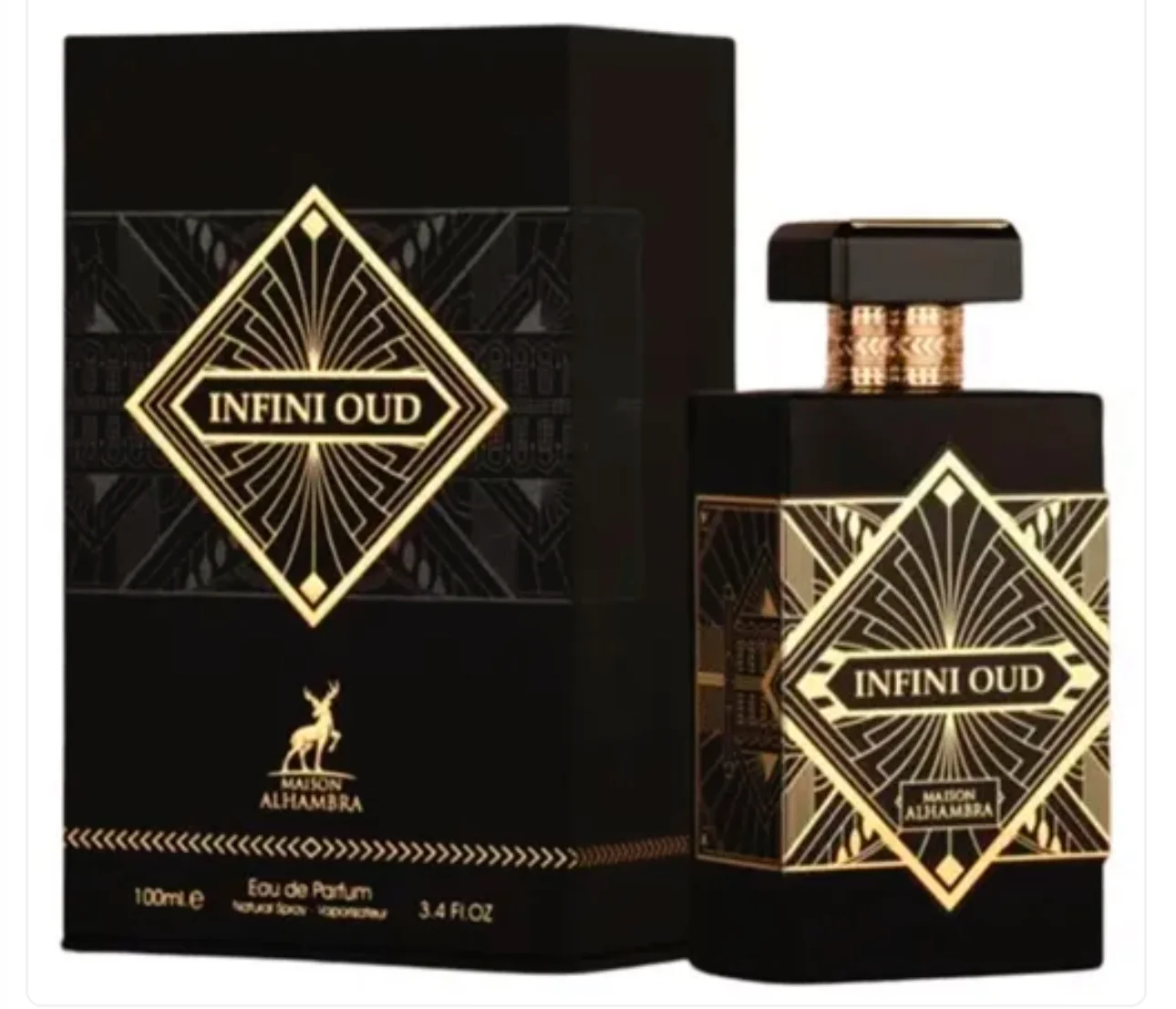 Infini Oud da Maison Alhambra Eau de Parfum Masculino 100ml