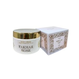 🌹 Pasta Hidratante Fakhar Rose da Isabelle | Hidratação Profunda com Fragrância Floral Elegante.