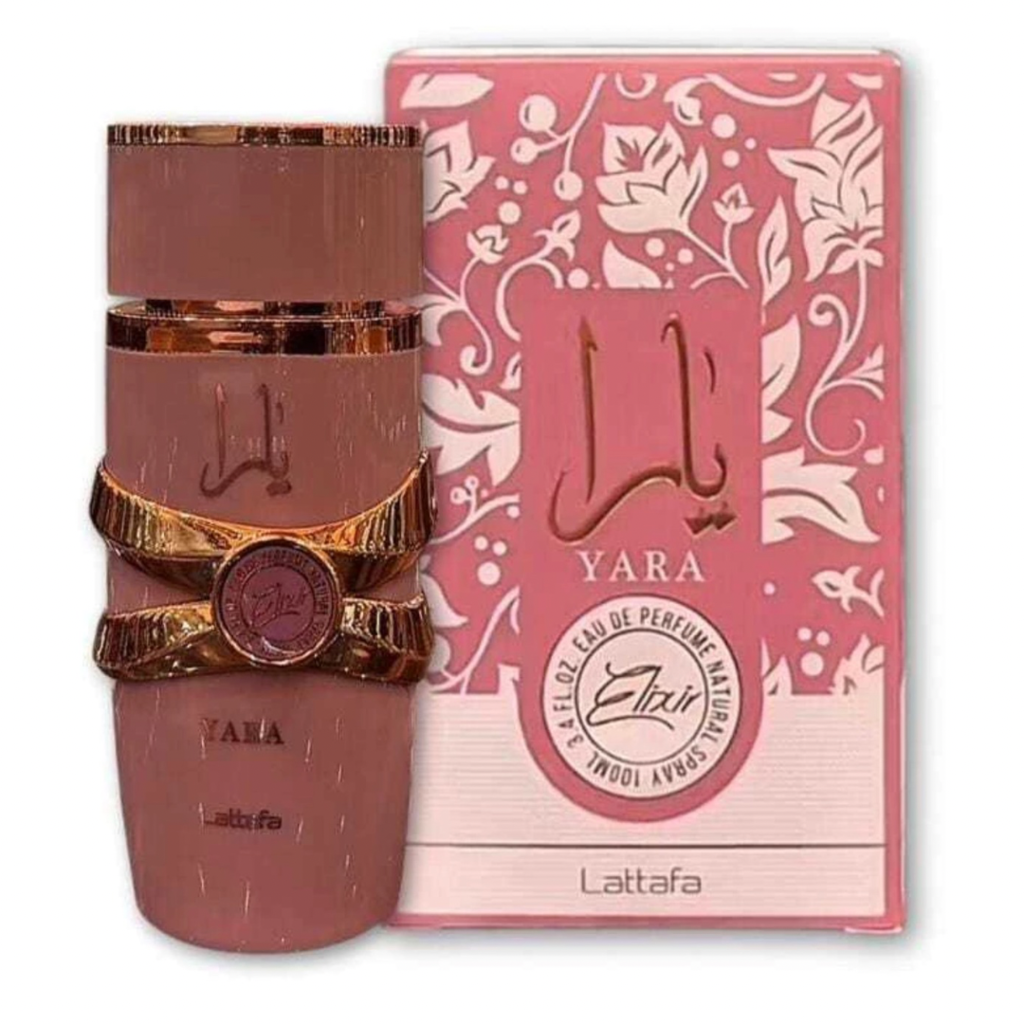 Yara Elixir Lattafa-Eau de Parfum 100 ml Perfume Árabe Feminino